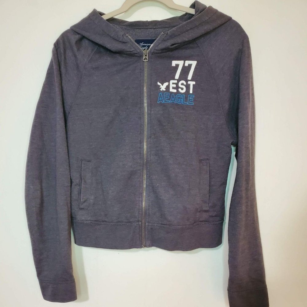 American Eagle Medium Zip Up Hoodie